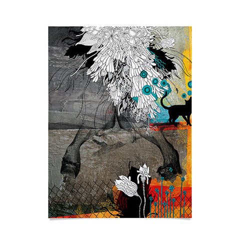 Iveta Abolina Stay Awhile Poster