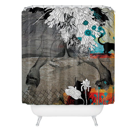 Iveta Abolina Stay Awhile Shower Curtain
