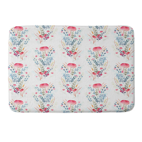 Iveta Abolina Strawberry Punch Memory Foam Bath Mat