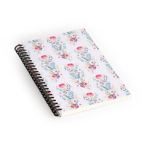 Iveta Abolina Strawberry Punch Spiral Notebook