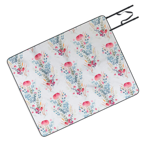 Iveta Abolina Strawberry Punch Picnic Blanket