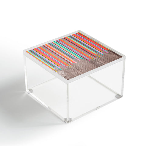 Iveta Abolina Stripe Happy Acrylic Box