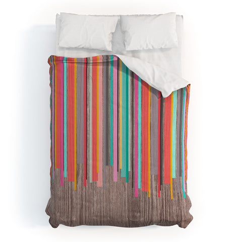 Iveta Abolina Stripe Happy Comforter