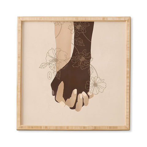 Iveta Abolina Stronger Together Framed Wall Art