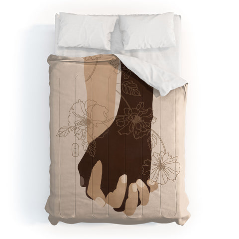 Iveta Abolina Stronger Together Comforter