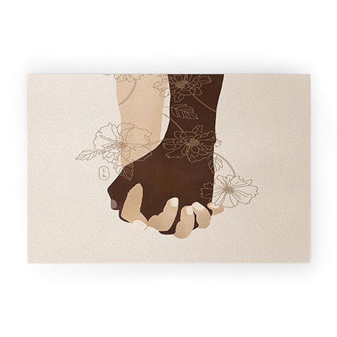 Iveta Abolina Stronger Together Welcome Mat