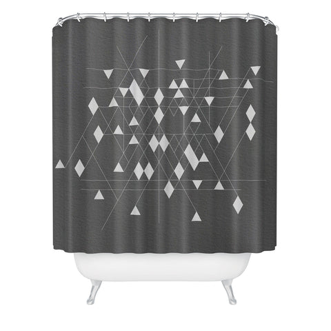 Iveta Abolina Study in Gray I Shower Curtain