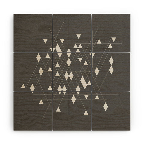 Iveta Abolina Study in Gray I Wood Wall Mural