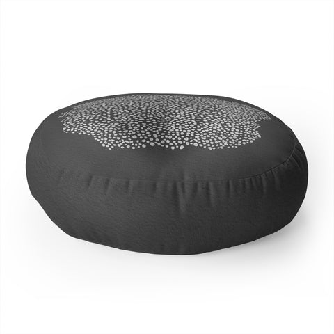 Iveta Abolina Study in Gray II Floor Pillow Round