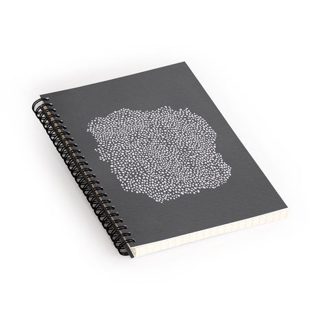 Iveta Abolina Study in Gray II Spiral Notebook