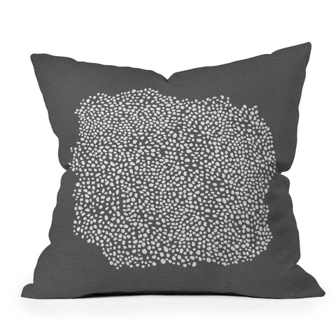 Iveta Abolina Study in Gray II Throw Pillow