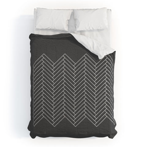 Iveta Abolina Study in Gray IV Comforter