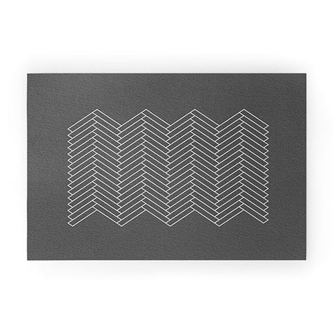 Iveta Abolina Study in Gray IV Welcome Mat