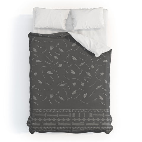 Iveta Abolina Study in Gray IX Duvet Cover