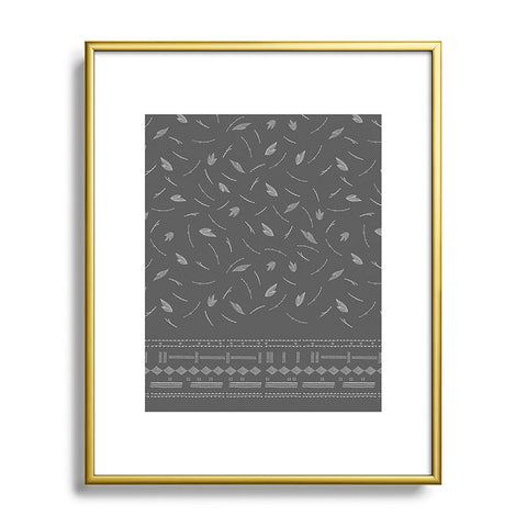 Iveta Abolina Study in Gray IX Metal Framed Art Print