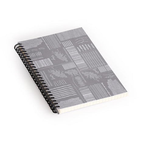Iveta Abolina Study in Gray VI Spiral Notebook