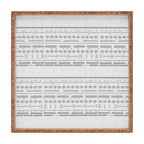 Iveta Abolina Study in Gray VII Square Tray