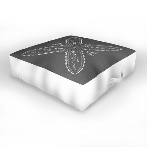 Iveta Abolina Study in Gray VIII Outdoor Floor Cushion