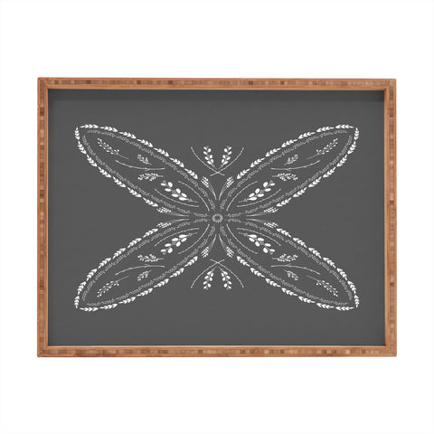 Iveta Abolina Study in Gray VIII Rectangular Tray