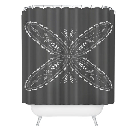 Iveta Abolina Study in Gray VIII Shower Curtain