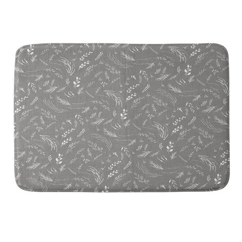 Iveta Abolina Study in Gray X Memory Foam Bath Mat