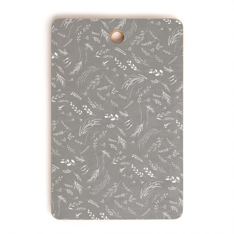 Iveta Abolina Study in Gray X Cutting Board Rectangle