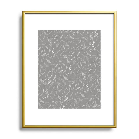 Iveta Abolina Study in Gray X Metal Framed Art Print