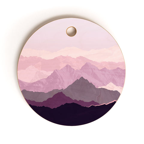 Iveta Abolina Sugar Plum Cutting Board Round