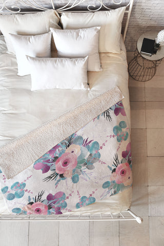 Iveta Abolina Summertime Breeze Fleece Throw Blanket