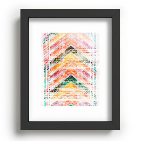 Iveta Abolina Sun Kissed Chevron Recessed Framing Rectangle