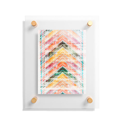 Iveta Abolina Sun Kissed Chevron Floating Acrylic Print
