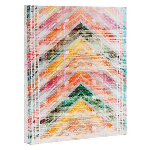 Iveta Abolina Sun Kissed Chevron Art Canvas