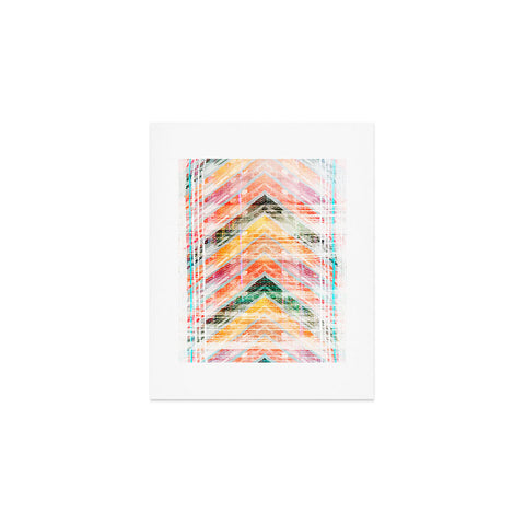 Iveta Abolina Sun Kissed Chevron Art Print