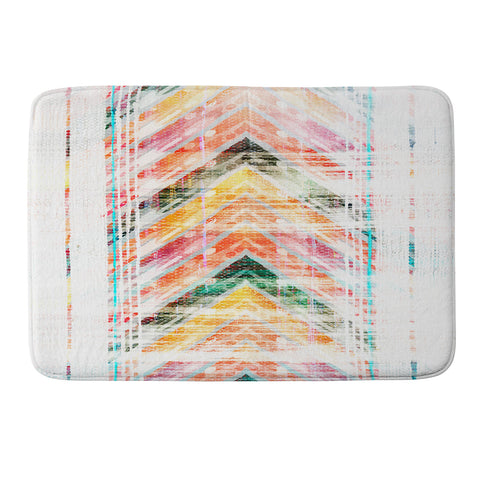 Iveta Abolina Sun Kissed Chevron Memory Foam Bath Mat
