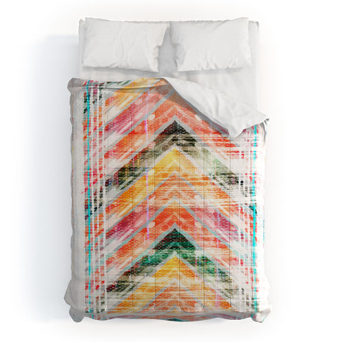 Iveta Abolina Sun Kissed Chevron Comforter