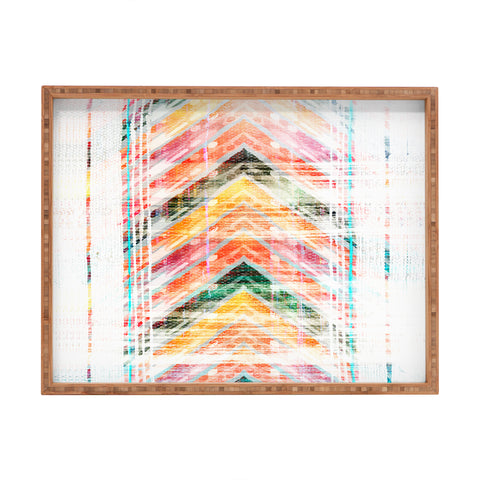Iveta Abolina Sun Kissed Chevron Rectangular Tray