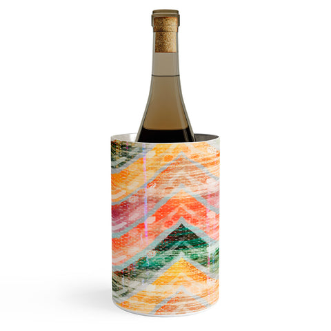 Iveta Abolina Sun Kissed Chevron Wine Chiller