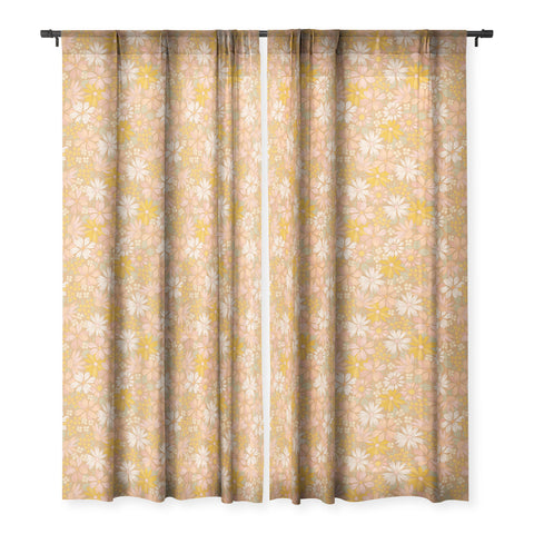 Iveta Abolina Sunny Days Ahead Sheer Window Curtain