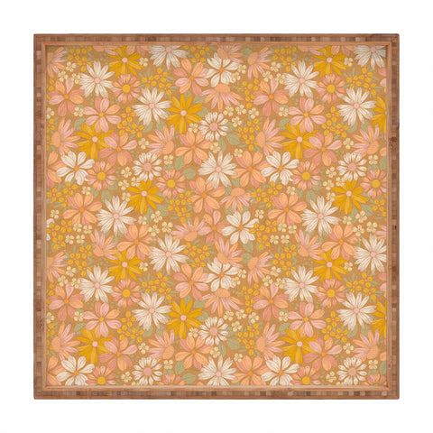 Iveta Abolina Sunny Days Ahead Square Tray