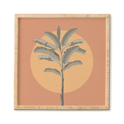 Iveta Abolina Sunrise Coral Framed Wall Art