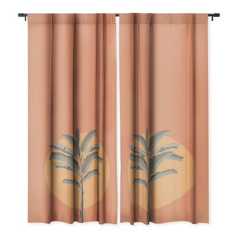 Iveta Abolina Sunrise Coral Blackout Non Repeat