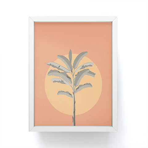 Iveta Abolina Sunrise Coral Framed Mini Art Print
