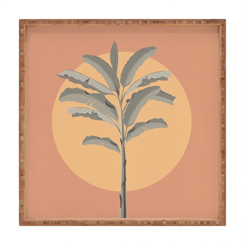 Iveta Abolina Sunrise Coral Square Tray