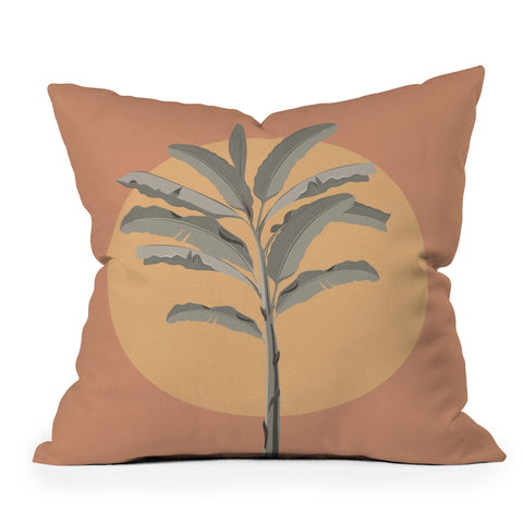 Iveta Abolina Sunrise Coral Throw Pillow