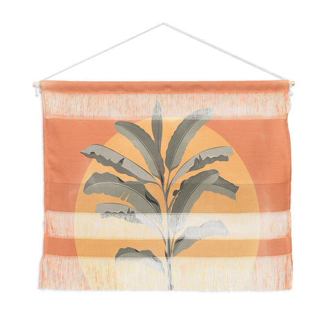Iveta Abolina Sunrise Coral Wall Hanging Landscape