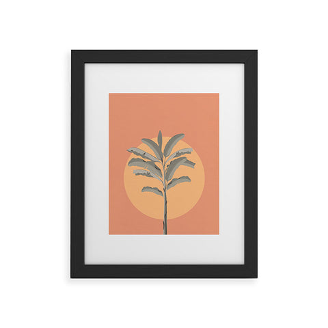 Iveta Abolina Sunrise Coral Framed Art Print