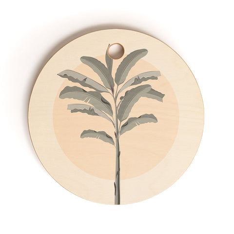 Iveta Abolina Sunrise Tan Cutting Board Round
