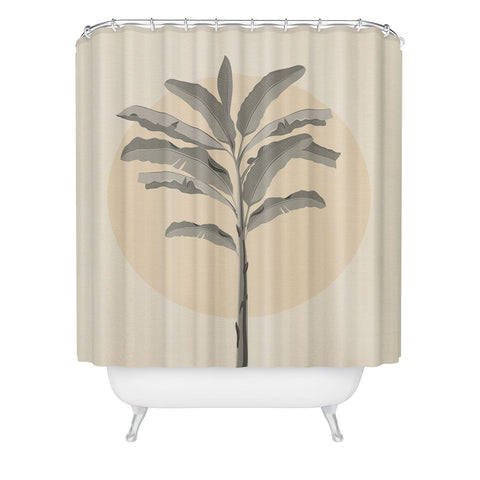 Iveta Abolina Sunrise Tan Shower Curtain