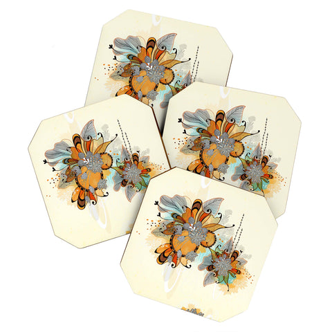 Iveta Abolina Sunset 2 Coaster Set