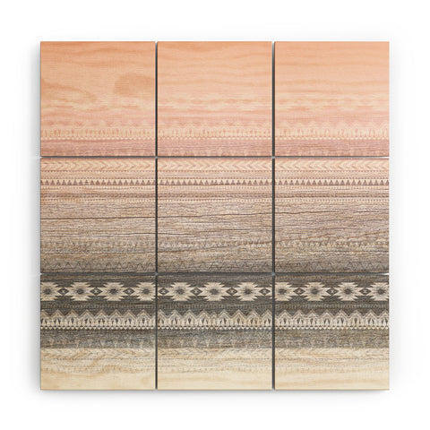 Iveta Abolina Sunset Valley Wood Wall Mural